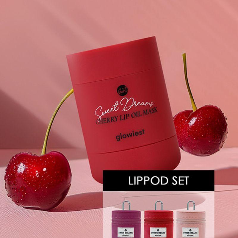 Glowiest Lip Pot & Sweet Dreams Lip Oil Mask Set
