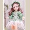 with Clothes Full Set 1/6 BJD Doll Brown Eyed Girls Toy Gift 30CM 23 Movable Jointed Dolls  Girls