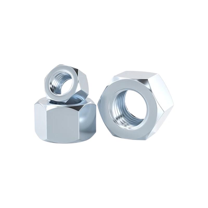 WMN M10 Galvanized Hex Nuts, Aluminum Alloy