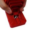 Levels 6/7 Plastic Nesting Storage Boxes Durable Stackable Design For Home Office Desk Small Item Organizing