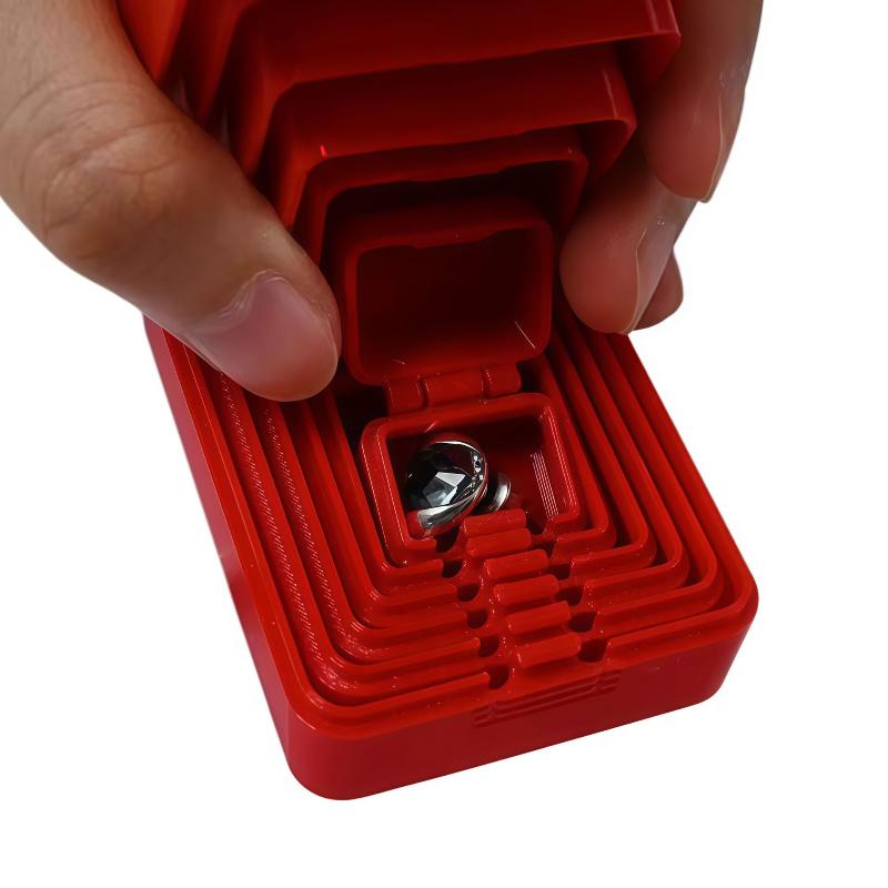 Levels 6/7 Plastic Nesting Storage Boxes Durable Stackable Design For Home Office Desk Small Item Organizing