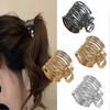 (4 Stück)MetallHaarklammern Kleine Haarklammern Haarklammern für Pferdeschwanz Rutschfeste Halter für hohe Pferdeschwänze Dekorative Accessoires für Frauen Mädchen
