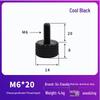 Knurled Aluminum Alloy Hand-Tightening Knob - M3M4M5M6M8 Sizes.