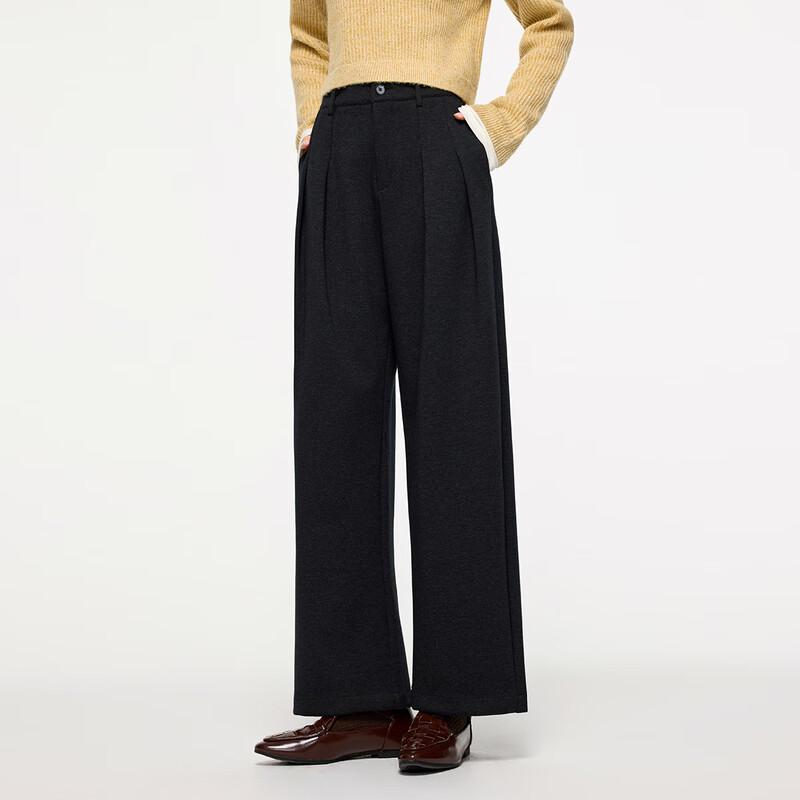 FivePlus Women's Casual High-Waist Straight-Leg Pants