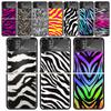 Zebra Stripe Print Cases For Samsung Galaxy Z Flip 4 5 6 7 3 Z Flip7 Flip6 Flip4 Flip5 Flip3 5G Hard Shockproof Fundas Cover Gal