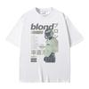 Best Famous Rapper Frank T-shirt Male Blond Hip Hop Tshirt Ocean Oversized T Shirt Men Women Fashion Rap Vintage Tees Streetwear