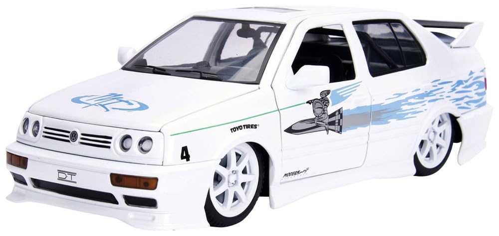 

Jada Toys Fast Furious Series Jesse VW Jetta White Завершенный продукт и 1/24 F&F