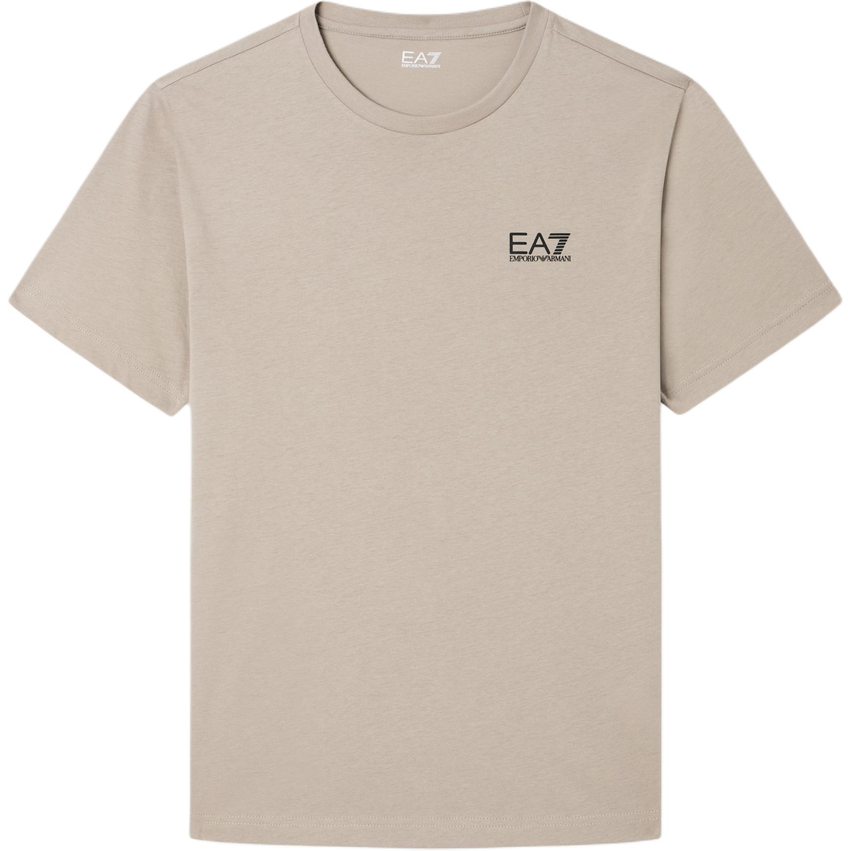 

Emporio Armani EA7 Круглый вырез Свитшот с буквами Короткий рукав Футболка Мужские топы 8NPT25-PJVPZ-U6167 S