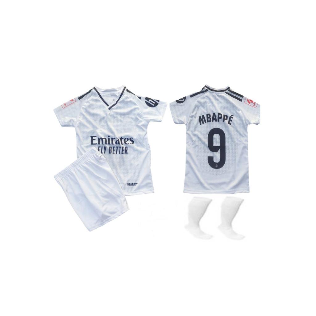 Kids Mbappe Jersey Shorts Socks Set Of 3