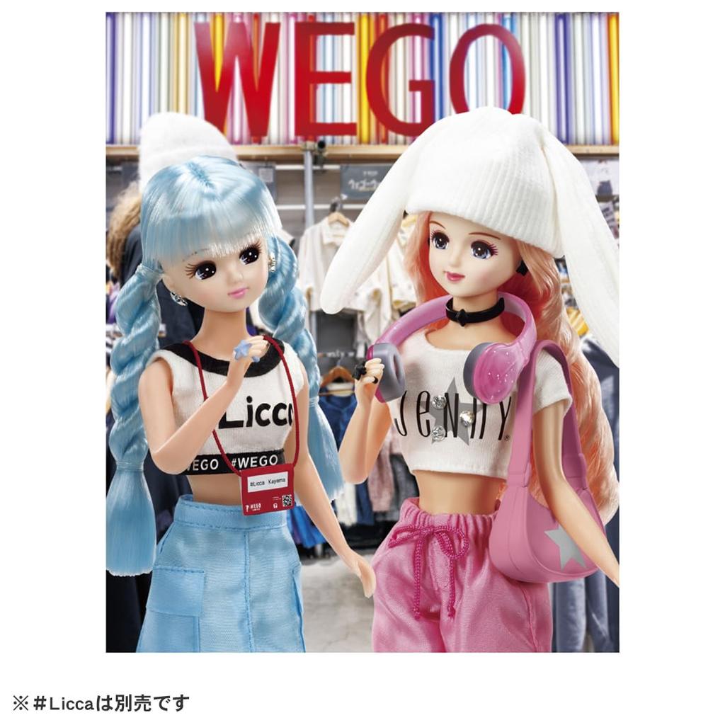 TAKARA TOMY Doll Jenny Play Toy Ages Licca-chan #Licca #WEGO Dress-up 3+