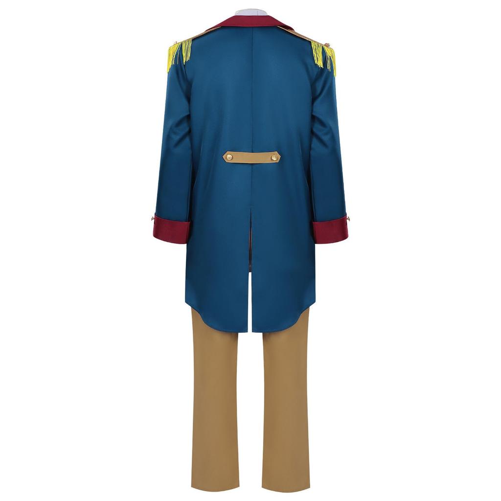 Costume Cosplay Uomo George Washington - Uniforme Militare Retrò Musicale Hamilton