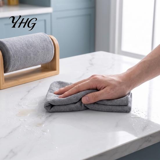 Tearable Cleaning Rolls Microfiber Cloth Roll, Reusable Tear Away Paper Towels, Multi-Purpose Non Shedding Dusting Washable Towels for Kitchen