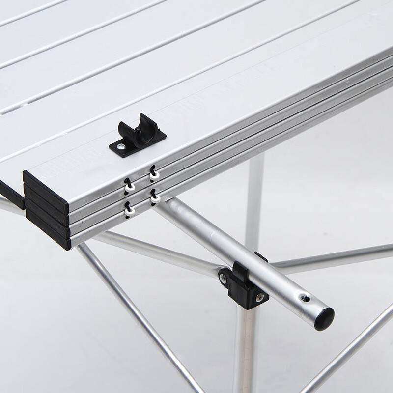WEZHO Ultralight Aluminum Roll-Up Camping Table