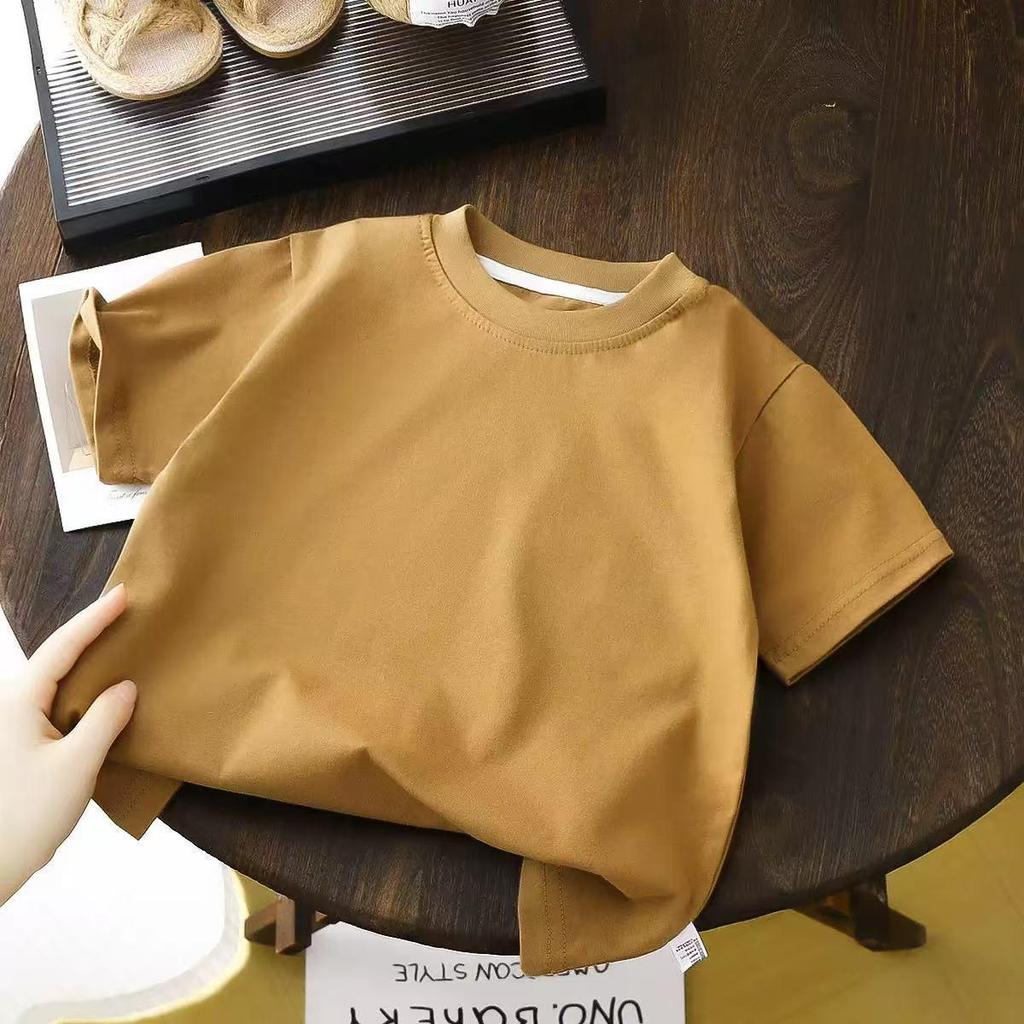 Class A Kids Japanese Style Short Sleeve Cotton T-shirt for Boys and Girls