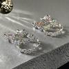 New Super Fairy Flash Diamond Colored Butterfly Zir*****Pen Ring Niche High-End Light Luxury Accessories