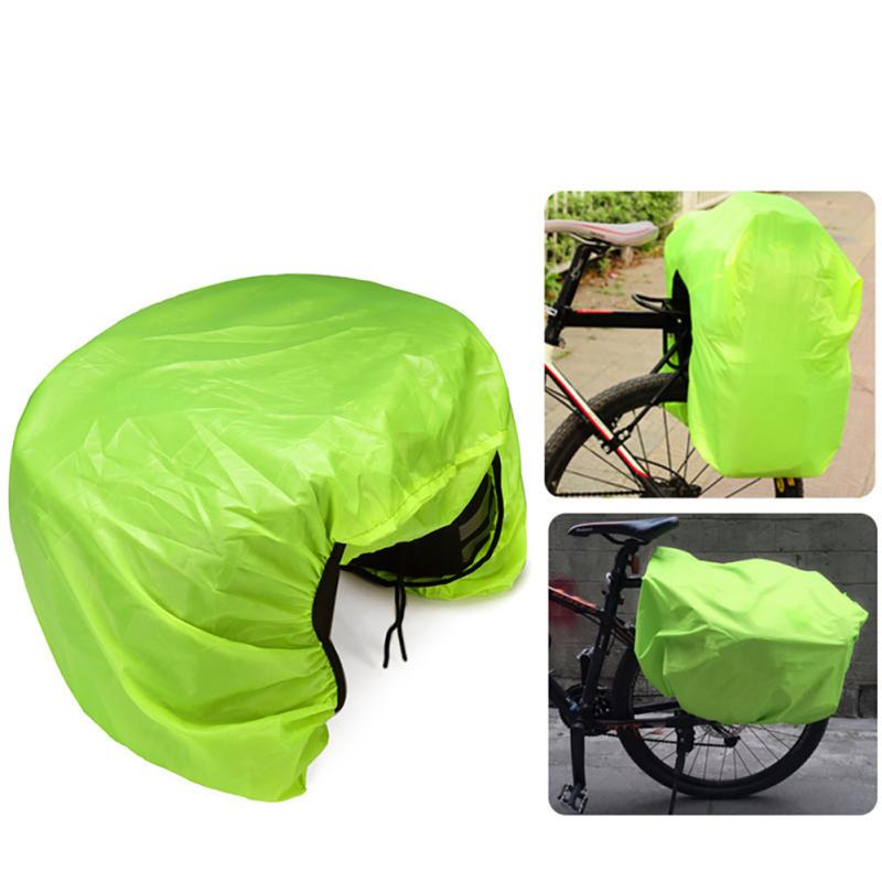 Bicycle Pannier Bag Rain Cover Lightweight Rainproof Bike Tail Rear Luggage Cover Cycling Saddlebags