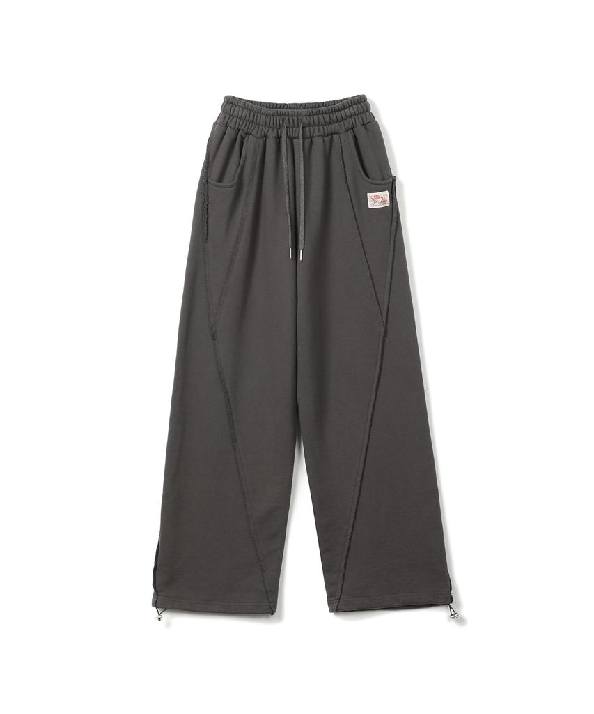 Lupeulupeu Vintage Cut-Line Sweatpants (Vintage Gray)