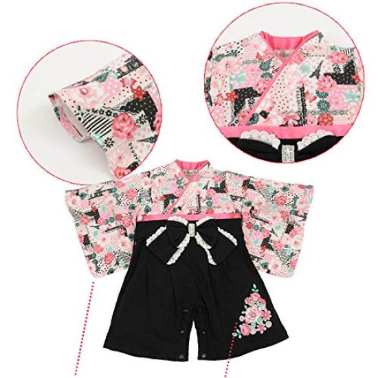 Pattern Patchwork 671052 [Floral Hakaall] (90cm, Pink)