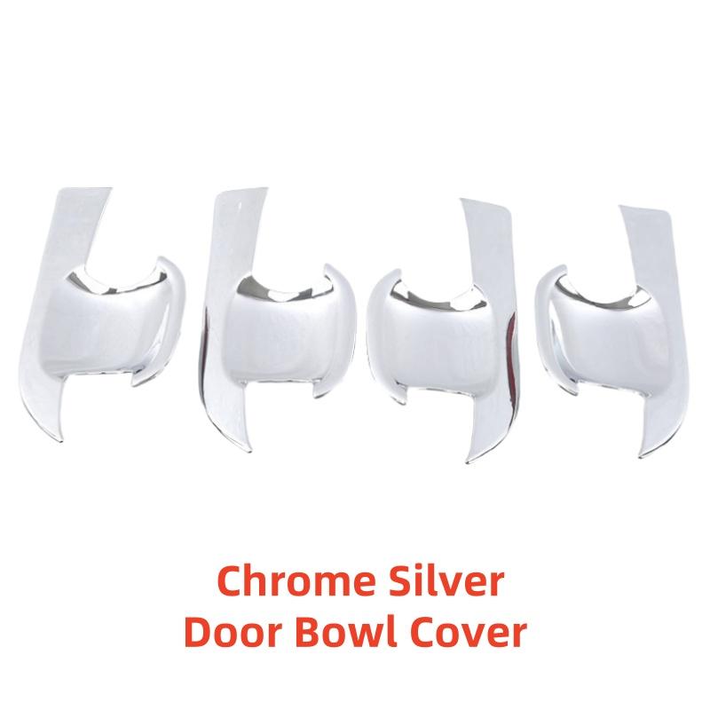 Chrome Silver Car Accessory Door Handle Cover Trim Paste Style For Volvo Xc60 UZ Xc90 590 90 2018