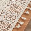 American Retro Pastoral Hollow Crochet Tablecloth Rectangular Round Dining Table Coffee Table Tablecloth Cabinet Cover Towel Household