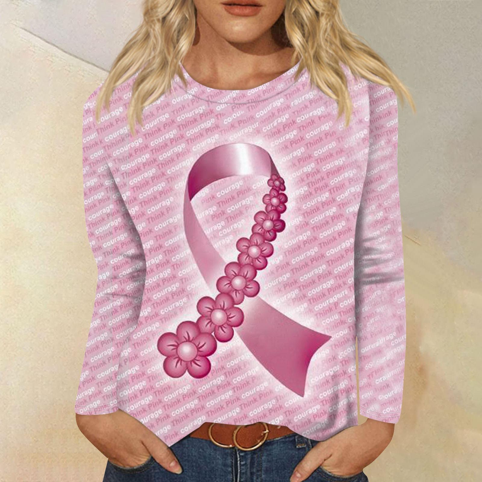 Женская модная повседневная футболка с круглым вырезом и длинным рукавом в стиле ретро — фото 11