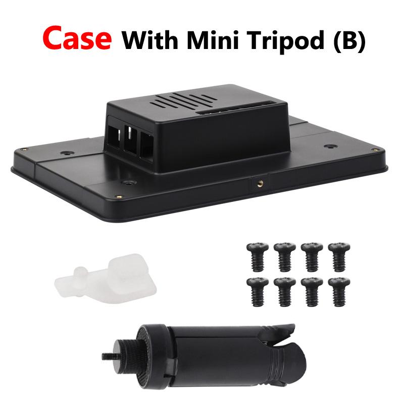 Pi5 Case Tripod For Raspberry Pi Official Touch Display 2 / Waveshare 7inch DSI LCD (H) / Waveshare 7-DSI-TOUCH-A