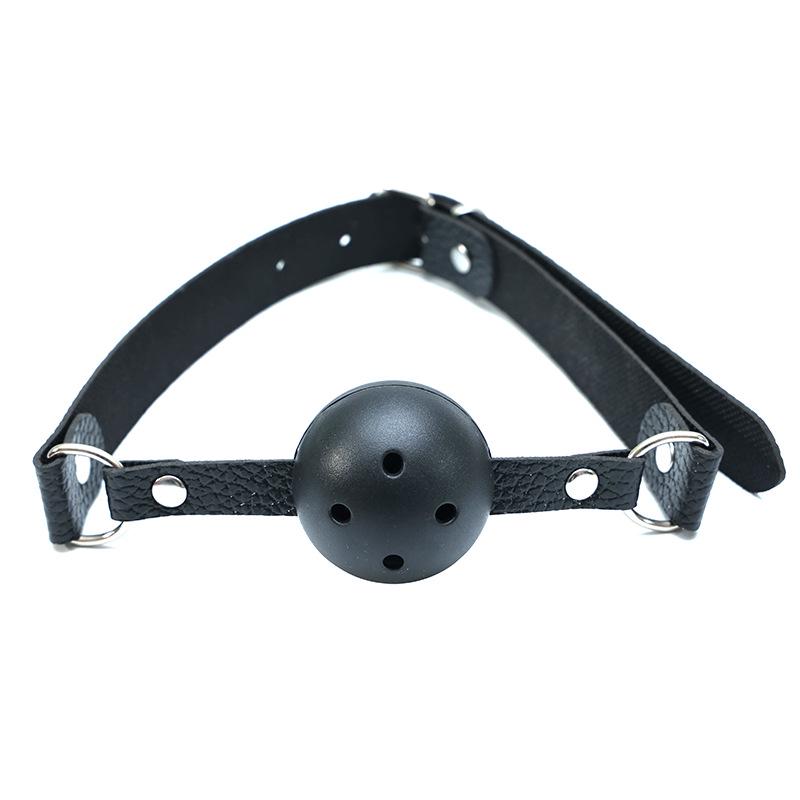 Orifice Ball Gag Mouth Restraint: Adult Couple's Fun Toy