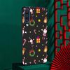 Jul Nyttår Gaver Elg Snø Deksel for Samsung Galaxy A50 A10 A70 A30 A20e A40 A20s A10s A10e A90 5G Mykt Svart Telefondeksel