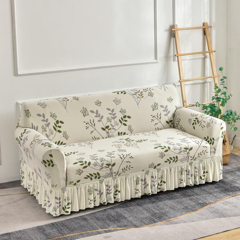 

Чехол для дивана-юбки, универсальный, старомодный, эластичный, чехол для дивана, кожаный, пылезащитный чехол для дивана, универсальный, всесезонный, универсальный тип 90-140