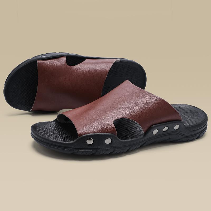Men's Shoes Summer Slippers Mens Indoor Slides Casual Sandals Man Lightweight Breathable Beach Slippers for Men Sandals