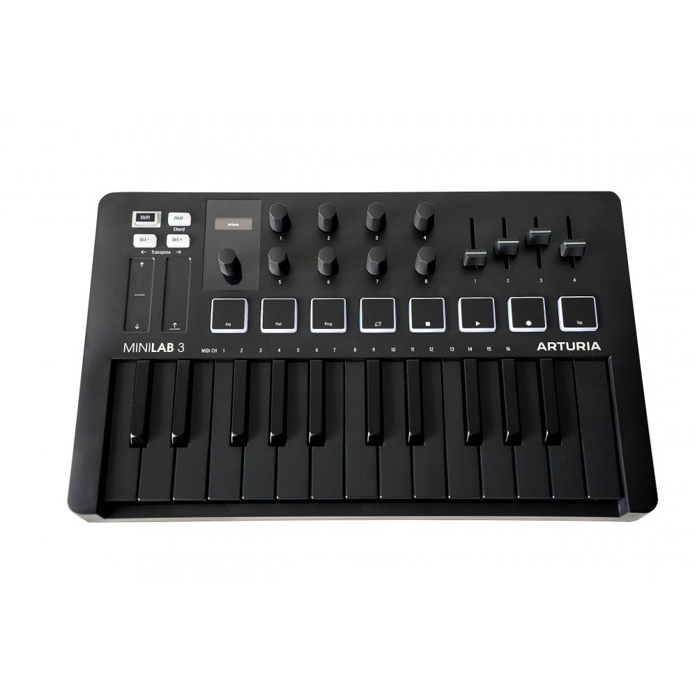 

Arturia Midi Keyboard Controller Minilab 3 Db Deep Black