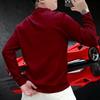 Sweat à capuche rouge Année du Cheval 2026 - Haut Festif du Nouvel An Astrologique pour Homme
