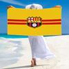 Barcelona SC Print Beach Towel, Large Soft Quick Dry Towel for Beach Camping Swimming