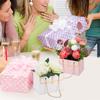 SAFIGLE 9pcs Bags Bouquet Box Purse Shaped Floral Bags Handheld Packaging Bags Decorative Bouquet Bags For Floral Arrangements