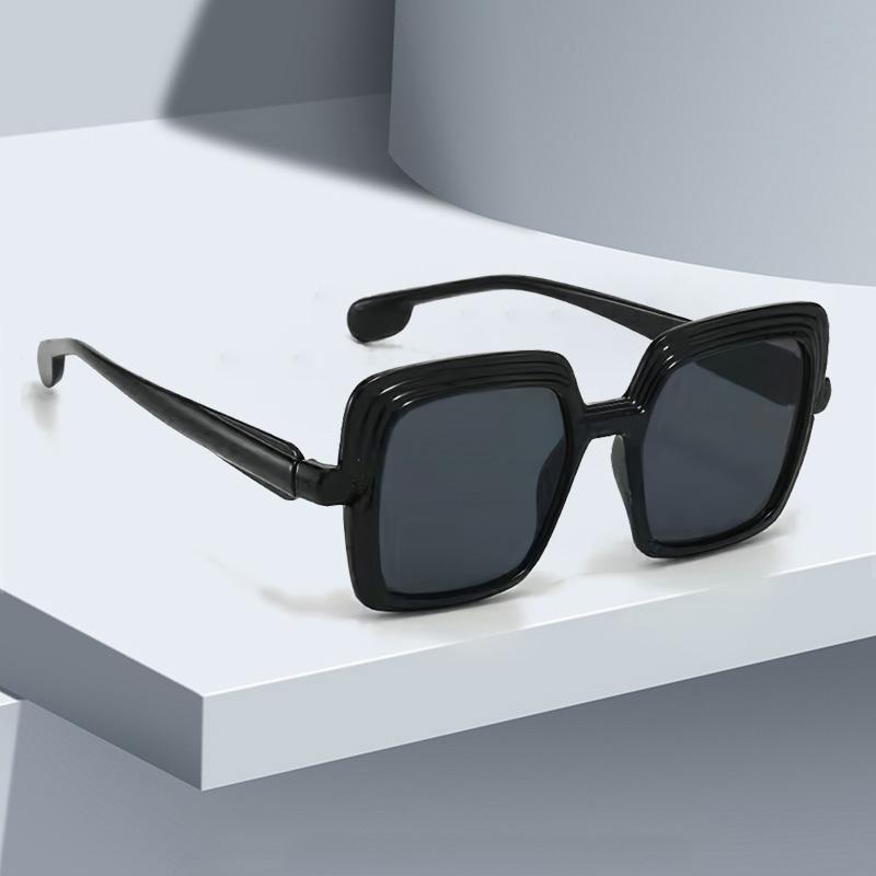 Double Frame Transparent Frame Sunglasses For Women Personalized Accessories Light Luxury Avant-Garde Design Sunglasses Women