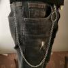 1/2/3 Layer Long Metal Belt Chain Rock Punk Hook Trousers Pant Waist Link Chain