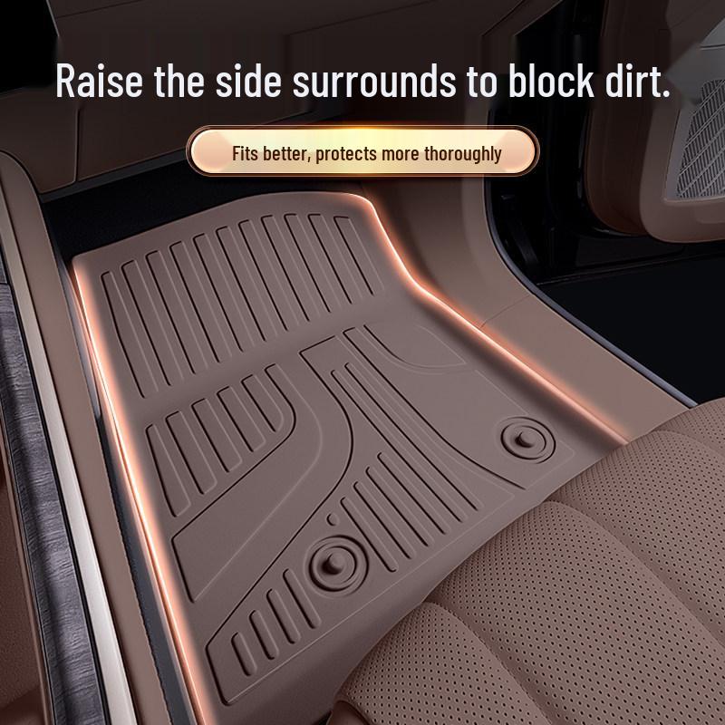 2026 ZEEKR LS9 TPE Floor Mats: Custom Car Interior Carpet Accessories