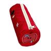 Large Capacity Pencil Case Embroidered Polyester Pencil Pouches Portable Cosmetic Organiser Bag For School Office Travel