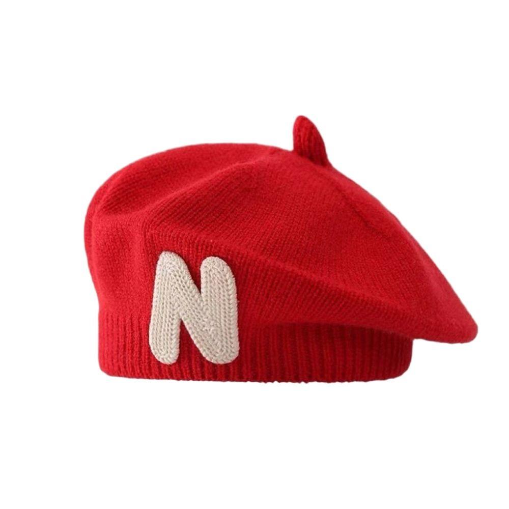 Multiple Colors Children Beanies Soft Kids Cap Winter Warm Woolen Knitted Hats