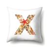 Polyester Pillowcase Automobile Decoration Home 26 English Letter Printed Pillowcase