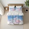 Little T-Twin S-Stars Duvet Cover Set Home Style Bedding Soft Laundry Cotton Bed 3 Piece Set Student Dormitory Gift