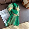 Keep Warm Women Shawl Wraps Luxury Tassel Scarf Fashion Warm Scarf  Winter Outdoor