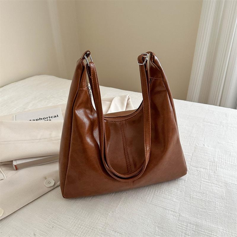 Nischen-einfache Unterarmtasche, große Kapazität, Umhängetasche, Damen, neue Mode, lässig, Pendler-Handtasche, Einkaufstasche, trendig