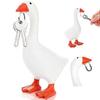 Magnetic Goose Key Holder, Cute Resin Goose Statue for Key Hanger, Housewarming Animal Gifts