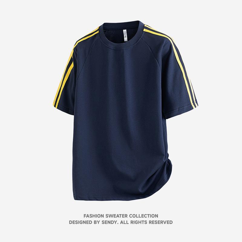 Short Sleeved T-shirt for Men, Loose and Versatile, Simple and Casual T-shirt