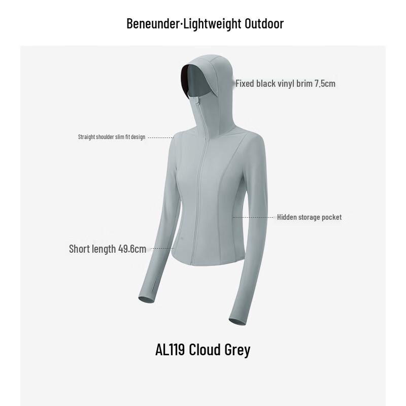 Beneunder Women s Cooling Sun Protection Jacket