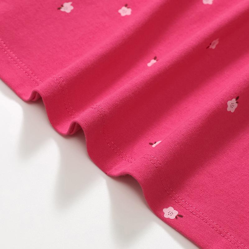 Robe de Princesse à Manches Courtes et Dessin Animé pour Filles Robe d'Été Décontractée pour Enfants