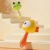 Baby Rattle Toy Cartoon Frog Chick Handheld Shaker Rattle Hearing Grasping Skills Development Newborn Boys Girls Early Education Rattle Toy