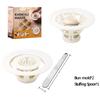 Baozi Maker Machine Food Safe Material Handbanary Baozi Bun Mold for Home Kitchen Beginners Super Easy To Use and Clean