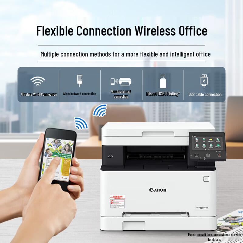 Canon MF641Cw Wireless Color Laser Multifunction Printer